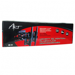 ART Uchwyt AR-24 do telewizora LCD | czarny | 32-60'' 80KG  VESA narożny