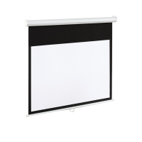 Ekran projekcyjny ART elektryczny 16:9 100" 221x125cm z pilotem EM-100 16:9E PREMIUM