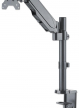 Ramię biurkowe LED/LCD Manhattan 17''-32'' 8kg VESA sprężyna gazowa regulowane