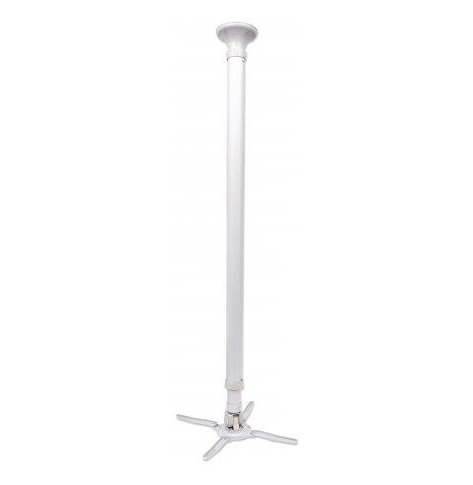 Uchwyt sufitowy do projektora Manhattan uniwersalny, 122-202 cm, 15 kg