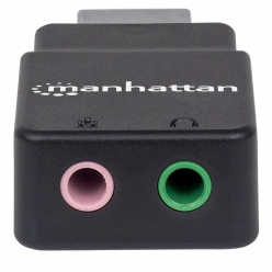 Karta dźwiękowa Manhattan audio stereo 2.1 Hi-Speed USB 2.0 2x Jack 3.5mm