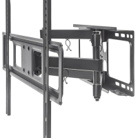 Uchwyt TV LCD/LED Manhattan 37-70'' 40kg pełna regulacja czarny