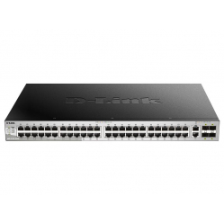 Switch sieciowy zarządzalny D-Link xStack DGS-3130-54TS 48 portów 1000BASE-T 2 porty 10GBASE-T 4 porty SFP+