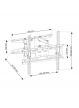 Uchwyt do telewizora LED/LCD ART UX150 23-60" 45kg regulowany pion/poziom
