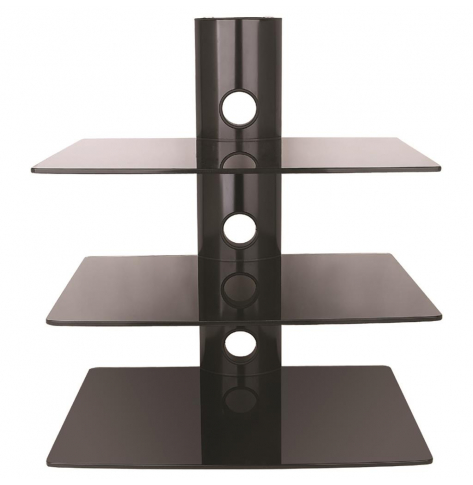 PÓŁKA ŚCIENNA ART potrójna DVD/TUNER 30KG D-51N OEM