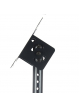 UCHWYT PROJEKTORA PODWIESZANY ART P-107B 15KG czarny