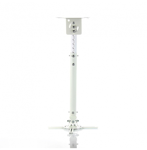 UCHWYT DO PROJEKTORA PODWIESZANY ART P-107W 15KG biały