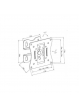 UCHWYT DO TV LED/LCD ART 10-27" 15KG CV-25 reg. pion/poziom