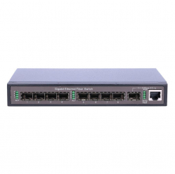 Switch sieciowy zarządzalny EXTRALINK APOLLO ex.3432 8x SFP port GbE Managed Switch, 1x GbE combo (RJ45/SFP) ports