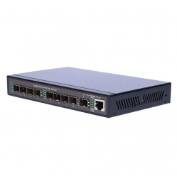 Switch sieciowy zarządzalny EXTRALINK APOLLO ex.3432 8x SFP port GbE Managed Switch, 1x GbE combo (RJ45/SFP) ports