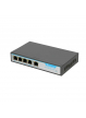 Switch niezarządzalny Extralink Krios EX.14305 4 porty 10/100/1000 (PoE+) 2 porty 10/100/1000 (uplink)