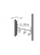 Uchwyt do TV LCD/LED/PDP Techly dwuprzegubowy 13-30'' 15 kg VESA czarny