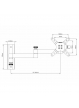 Uchwyt do TV LCD/LED/PDP Techly dwuprzegubowy 13-30'' 15 kg VESA czarny