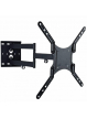 Uchwyt do TV LCD/LED/PDP Techly dwuprzegubowy 23-55'' 45 kg VESA czarny
