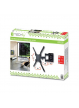 Uchwyt do TV LCD/LED/PDP Techly dwuprzegubowy 23-55'' 45 kg VESA czarny