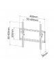 Uchwyt do TV LCD/LED/PDP Techly 23-55'' 45 kg VESA pochylany czarny