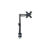 Ramię biurkowe do LED/LCD Techly 13''-27'' 8kg regulowane, czarne