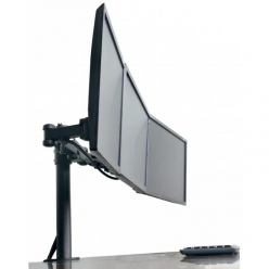 Techly Potrójne ramię biurkowe do LED/LCD 13''-24'' VESA 3x10 kg regulowane