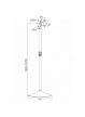 Stojak do TV LCD/LED/Plazma Techly 13''-27'' VESA pivot regulowany