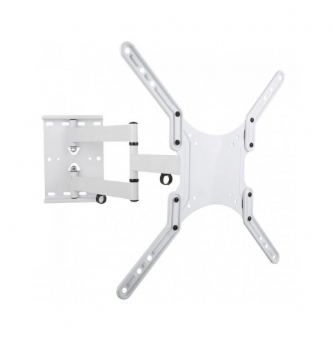 Uchwyt do TV LCD/LED/PDP Techly dwuprzegubowy 23-55'' 45 kg VESA biały