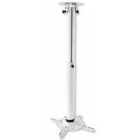 Uchwyt do projektora Techly sufitowy 50-77 cm 15 kg biały