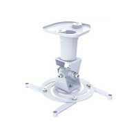 Uchwyt do projektora Techly sufitowy 22 cm 10 kg biały