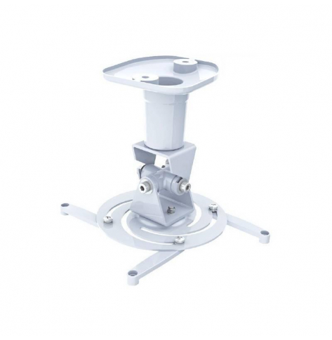 Uchwyt do projektora Techly sufitowy 22 cm 10 kg biały