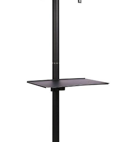 Techly Stojak mobilny do TV LCD/LED/Plazma 23''-55'' 25kg VESA pochylany z półką