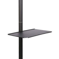Stojak mobilny do TV LCD/LED/Plazma Techly 19''-37'' 20kg VESA pochylany z półką