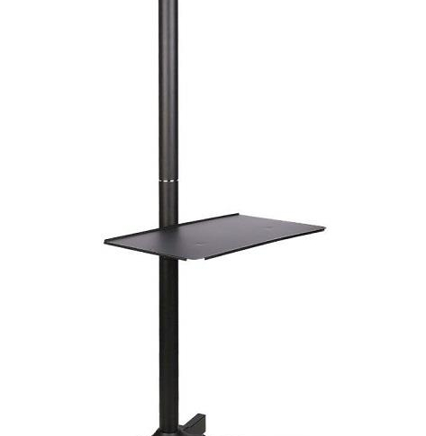 Stojak mobilny do TV LCD/LED/Plazma Techly 19''-37'' 20kg VESA pochylany z półką