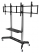 Stojak mobilny do dwóch TV LCD/LED/Plazma Techly 32''-70'' 128kg VESA z półką