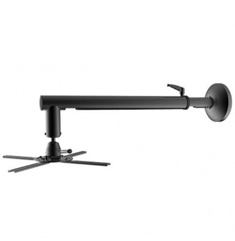 Uniwersalny uchwyt Techly do projektora ścienny 67-90 cm 26kg regulowany czarny