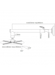 Techly Uniwersalny uchwyt ścienny do projektora 67-90 cm 26kg regulowany czarny