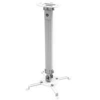 Uniwersalny uchwyt sufitowy do projektora Techly 54-90 cm 13.5 kg srebrny