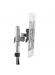 Adapter Techly do monitora LED/LCD 13-27" VESA 75x75 8kg srebrny