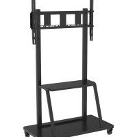 Stojak mobilny do dużych TV LCD/LED/Plazma Techly 55''-100'' 150kg VESA półka