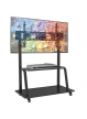 Stojak mobilny do dużych TV LCD/LED/Plazma Techly 55''-100'' 150kg VESA półka