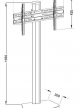 Stojak do TV LCD/LED/Plazma Techly 32''-55'' 40kg VESA regulowany