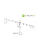 Ramię biurkowe na trzy monitory TV LED/LCD 13-24'' VESA 3x10kg regulowanezmien na: Ramię biurkowe na trzy monitory LED/LCD TV 13-