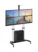 Stojak mobilny do dużych TV LCD/LED/PDP Techly 60''-100'' 100kg VESA z szafką AV