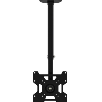 Uchwyt sufitowy do TV LED/LCD/PLAZMA Techly 23"-37'' 45kg regulowany VESA czarny