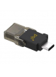 Pamięć USB PQI Czytnik kart microSD   adapter USB/USB 3.1 typ-C Connect 312 czarny