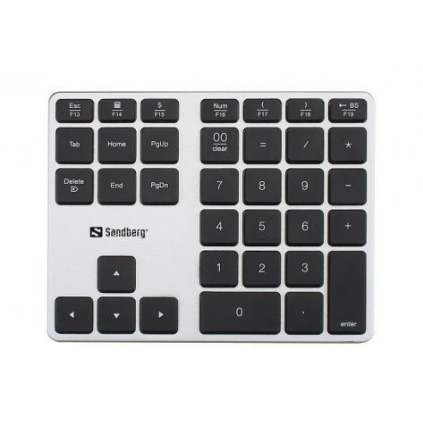 Klawiatura Sandberg Bluetooth Numeric Keypad Alu