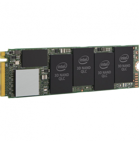 Dysk SSD Intel 660p Series 512GB  M.2 80mm PCIe 3.0 x4 NVMe  1500/1000 MB/s  3D2  QLC