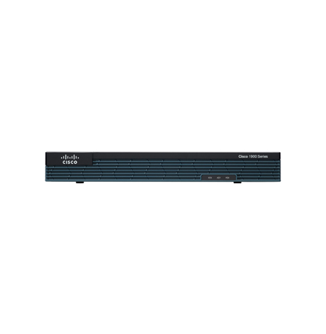 Router  Cisco 1921 w 2 GE  2 EHWIC  512MB DRAM  IPB SW