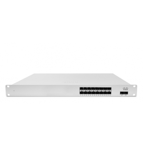 Switch wieżowy zarządzalny Cisco Meraki MS410-16 16 portów Gigabit SFP 2 porty 10 Gigabajtów SFP+ (uplink)