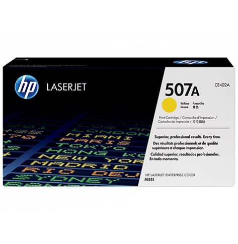 Toner HP 507A Żółty