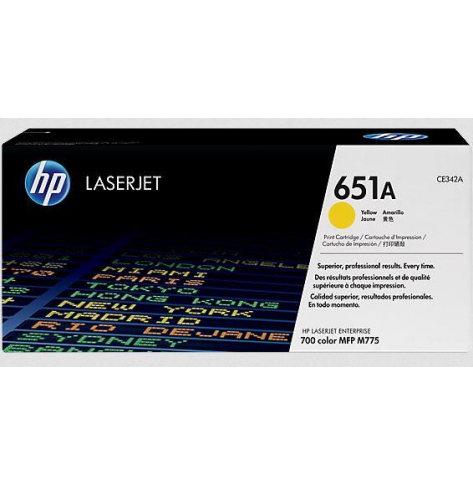 Toner HP 651A Żółty | 16000 str. |