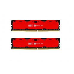 Pamięć Ram Goodram IRDM DDR4 16GB 2x8GB 2400MHz CL15 Czerwona