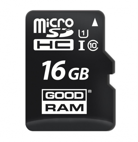 Karta Pamięci GOODRAM Micro SDHC 16GB Class 10 UHS-I